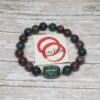 Indian Summer Set-Agate, Chrysoprase and Jasper gemstone bracelet set