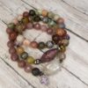 Wild Flower | gemstone bracelet set