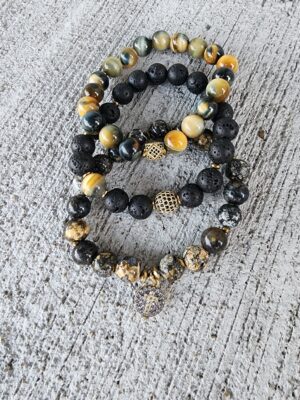 Kingsnake | gemstone bracelet set