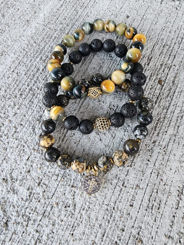 Kingsnake | gemstone bracelet set