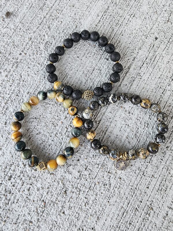 Kingsnake | gemstone bracelet set