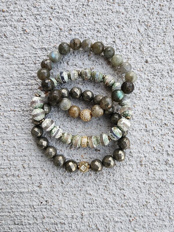 OGW| gemstone bracelet set