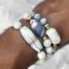 Modern Class | gemstone bracelet set