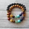 Chakra Aromatherapy gemstone bracelets
