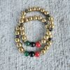 Afro/Black Heritage Gold Hematite Bracelet (Single)