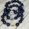 Evil Eye, Blue Tiger's Eye gemstone bracelet singles