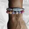 Tyvo- Agate gemstone bracelet set
