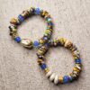 Chaouen | Krobo rondelle bracelets