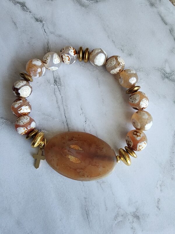 20220915_174252 Marmalade | Agate gemstone bracelet set