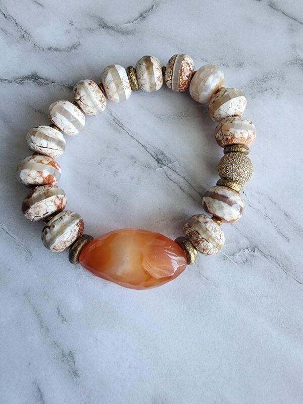 20220915_174328 Marmalade | Agate gemstone bracelet set