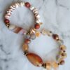Canari | Agate gemstone bracelet set