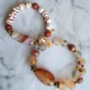 Canari | Agate gemstone bracelet set