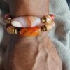 Canari | Agate gemstone bracelet set