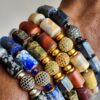 20220924_140847 Cylindrical gemstone bracelets (Singles)
