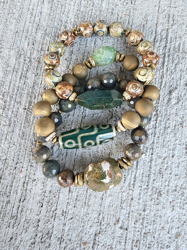 Bronzed Balsam | gemstone bracelets