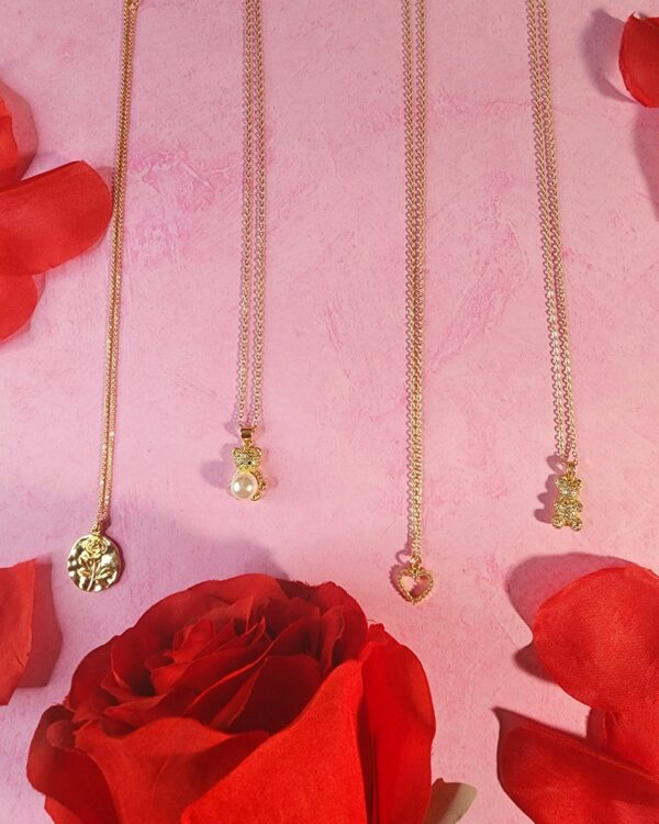 V LOVE 18k Gold filled Necklaces
