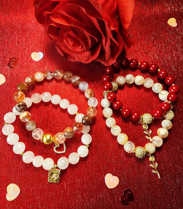 V LOVE | Gemstone bracelets