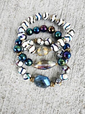 Naava | gemstone bracelet set