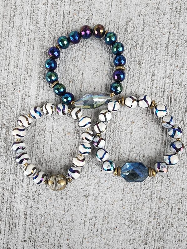 Naava | gemstone bracelet set