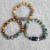 SAATE | gemstone bracelet set