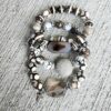 Dark Chestnut Ash| Agate gemstone bracelet set