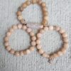 Peach Blush | gemstone bracelet set