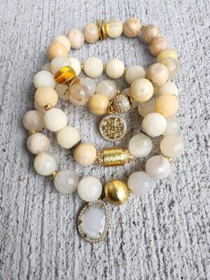 Sunny Delight | gemstone bracelet set