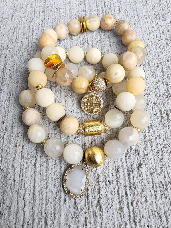 Sunny Delight | gemstone bracelet set