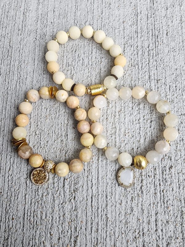 Sunny Delight | gemstone bracelet set
