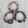 Tarantula | gemstone bracelet set
