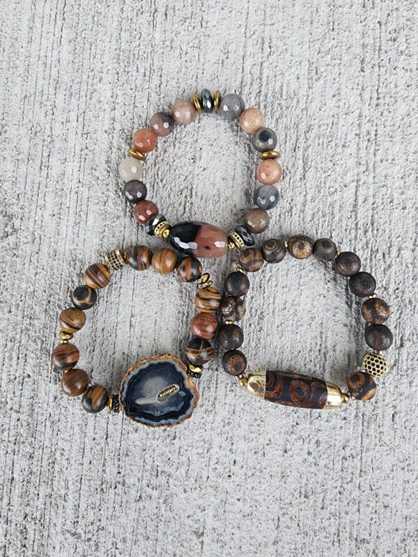 Tarantula | gemstone bracelet set - Image 2