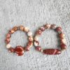 Calcine | Fire Agate gemstone bracelet set