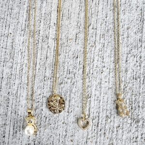 V LOVE 18k Gold filled Necklaces