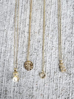 V LOVE 18k Gold filled Necklaces