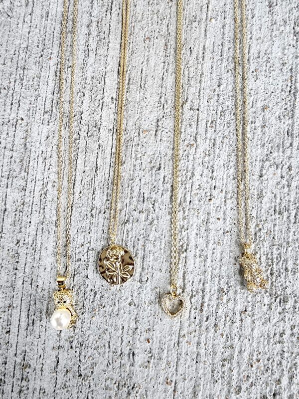 V LOVE 18k Gold filled Necklaces
