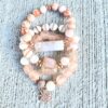Pink Himalayan | gemstone bracelets set