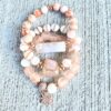 Pink Himalayan | gemstone bracelets set