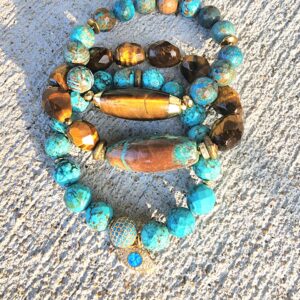 Refuge | gemstone bracelet set