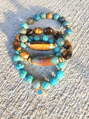 Refuge | gemstone bracelet set