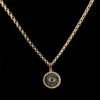 Black Evil Eye Necklace