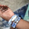 DreamLight Blue -Agate| Jade gemstone bracelets